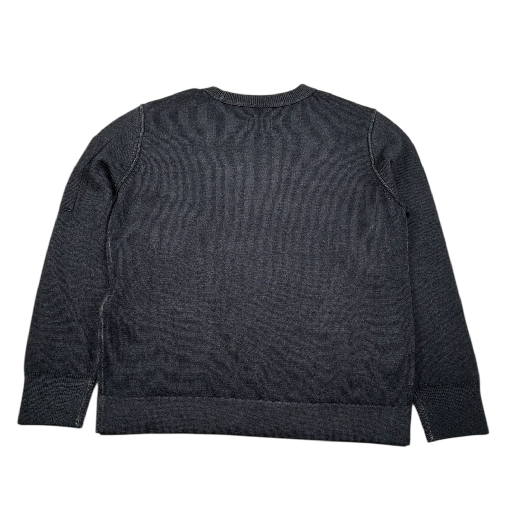 C.P. Company Maglia tinta unita Girocollo Grigio per Bambino CMW009 GRIGIO C.P. COMPANY 