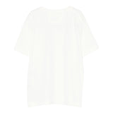 C.P. Company T-Shirt Girocollo tinta unita con Stampa Bianco per Bambino CUM00Q BIANCO C.P. COMPANY 