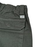 C.P. Company Pantalone tinta unita con Elastico In Vita Verde per Bambino CUP00T VERDE C.P. COMPANY 