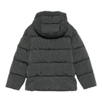 C.P. Company Giubbino tinta unita con Zip E Cappuccio Grigio per Bambino CUS01E GRIGIO C.P. COMPANY 