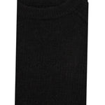 C.P. Company Maglia tinta unita Girocollo Nero per Bambino CUW00JX NERO C.P. COMPANY 
