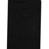 C.P. Company Maglia tinta unita Girocollo Nero per Bambino CUW00JX NERO C.P. COMPANY 