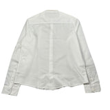 Daniele Alessandrini Camicia Manica Lunga tinta unita con Logo Bianco per Bambino 1231C1205 BIANCO DANIELE ALESSANDRINI 