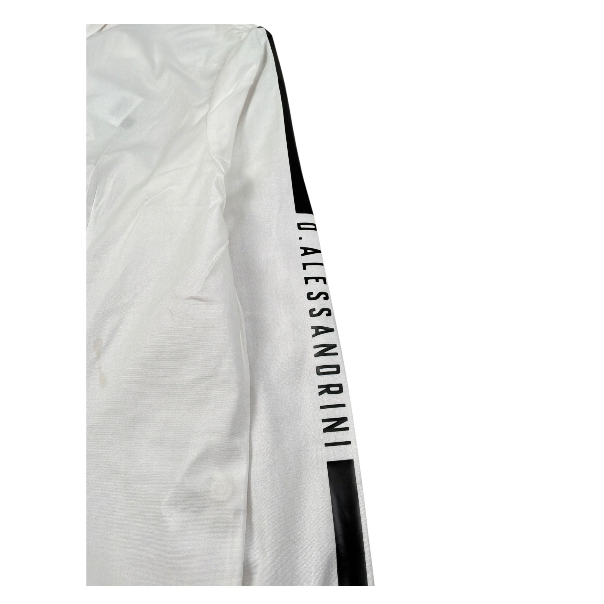 Daniele Alessandrini Camicia Manica Lunga tinta unita con Logo Bianco per Bambino 1231C1205 BIANCO DANIELE ALESSANDRINI 