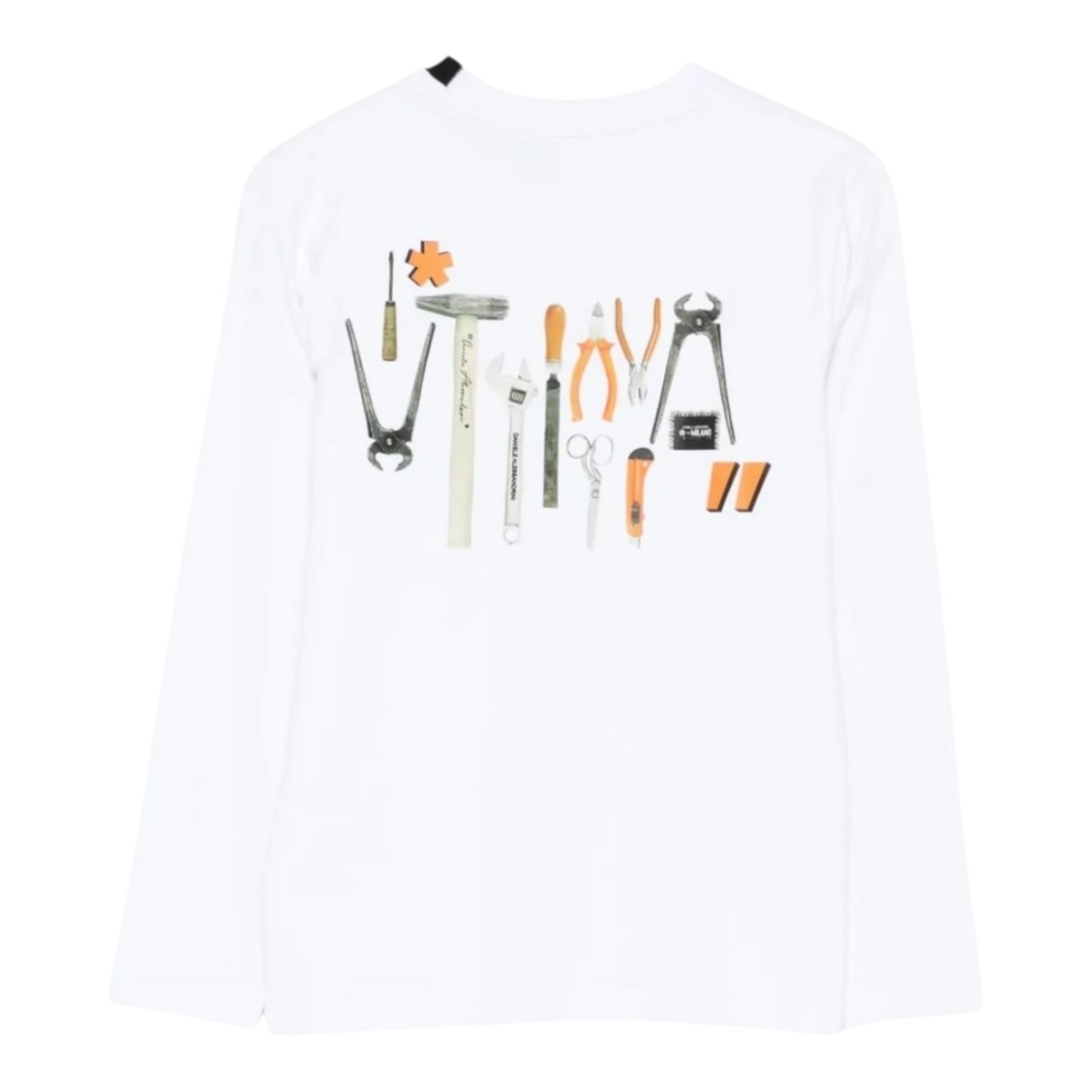 Daniele Alessandrini Shirt tinta unita con Stampa Bianco per Bambino 1231M00205 BIANCO DANIELE ALESSANDRINI 