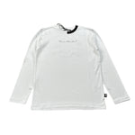 Daniele Alessandrini Shirt tinta unita con Stampa Bianco per Bambino 1231M00205X BIANCO DANIELE ALESSANDRINI 
