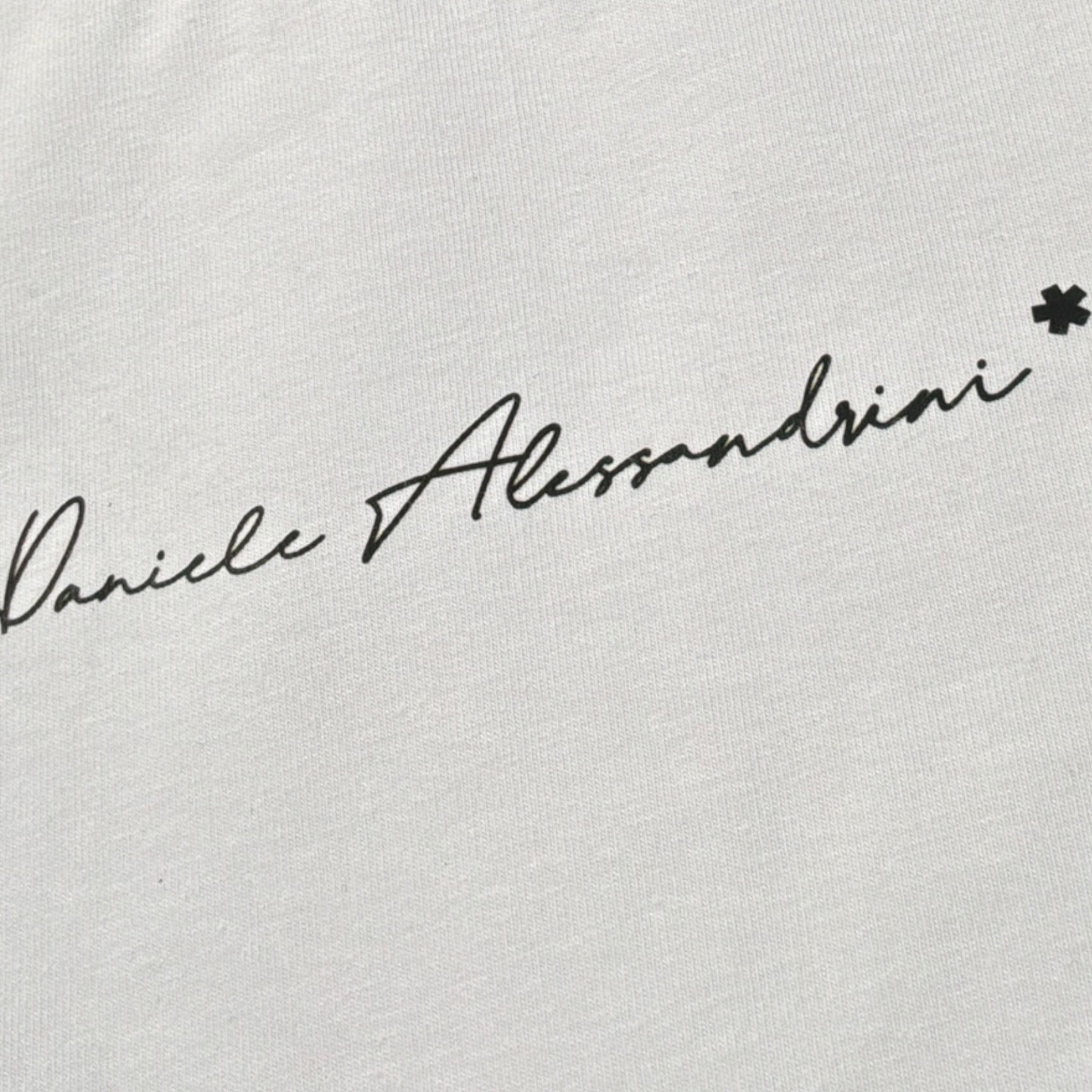 Daniele Alessandrini Shirt tinta unita con Stampa Bianco per Bambino 1231M00205X BIANCO DANIELE ALESSANDRINI 