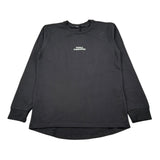 Daniele Alessandrini Shirt Girocollo tinta unita con Logo Nero per Bambino 1231M1441 NERO DANIELE ALESSANDRINI 