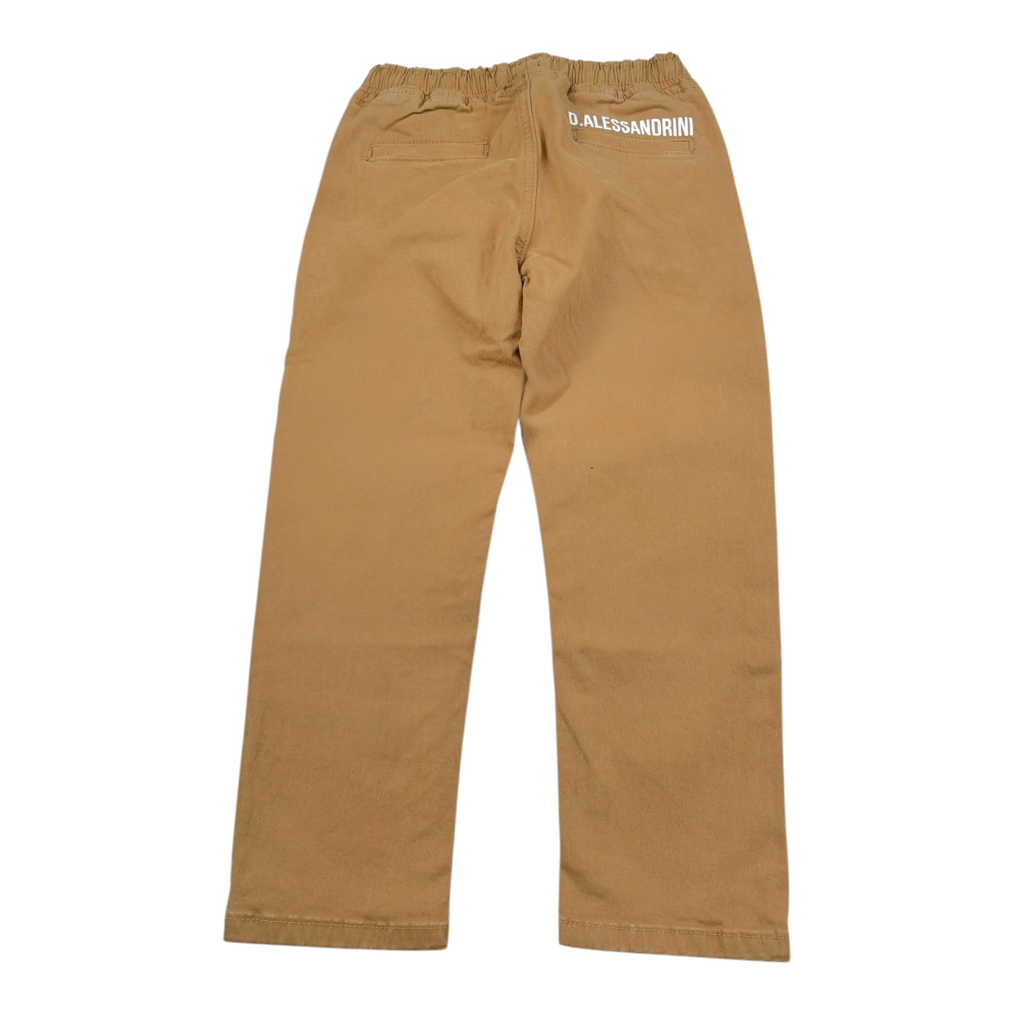 Daniele Alessandrini Pantalone tinta unita con Elastico In Vita Beige per Bambino 1231P00238 BEIGE DANIELE ALESSANDRINI 