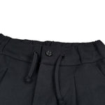 Daniele Alessandrini Pantalone tinta unita con Elastico In Vita Nero per Bambino 1231P1389 NERO DANIELE ALESSANDRINI 