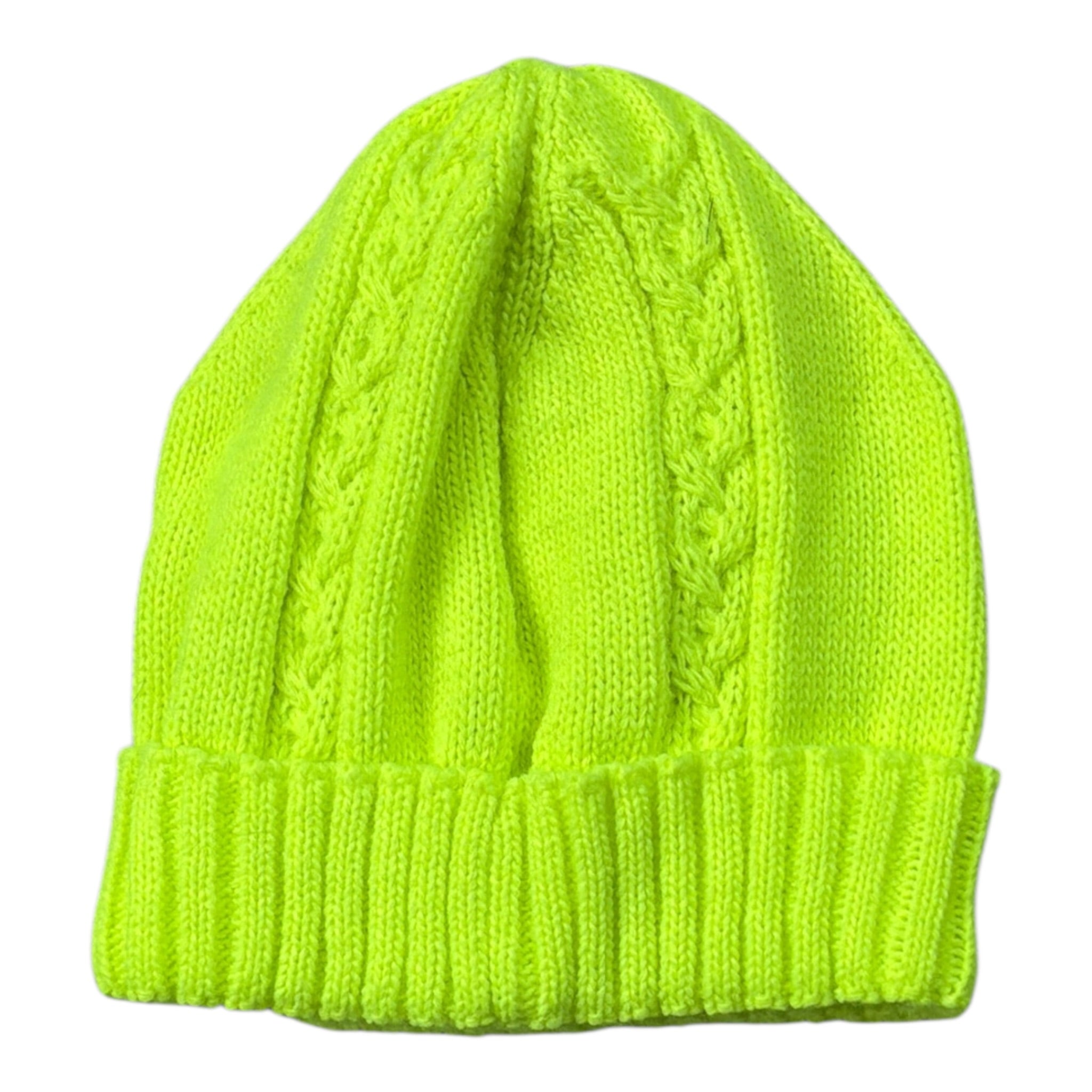 Daniele Alessandrini Set Sciarpa-Cappello tinta unita con Stampa Giallo Fluo per Bambino 1231SET0915 GIALLO FLUO DANIELE ALESSANDRINI 