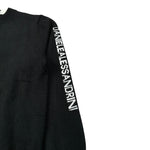 Daniele Alessandrini Maglia tinta unita con Stampa Nero per Bambino 1231W00239X NERO DANIELE ALESSANDRINI 