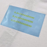 Daniele Alessandrini T-Shirt tinta unita con Stampa Bianco per Bambino 1232MZ00179 BIANCO DANIELE ALESSANDRINI 