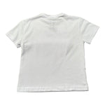 Daniele Alessandrini T-Shirt tinta unita con Stampa Bianco per Bambino 1232MZ00179 BIANCO DANIELE ALESSANDRINI 