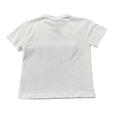 Daniele Alessandrini T-Shirt tinta unita con Stampa Bianco per Bambino 1232MZ00179X BIANCO DANIELE ALESSANDRINI 