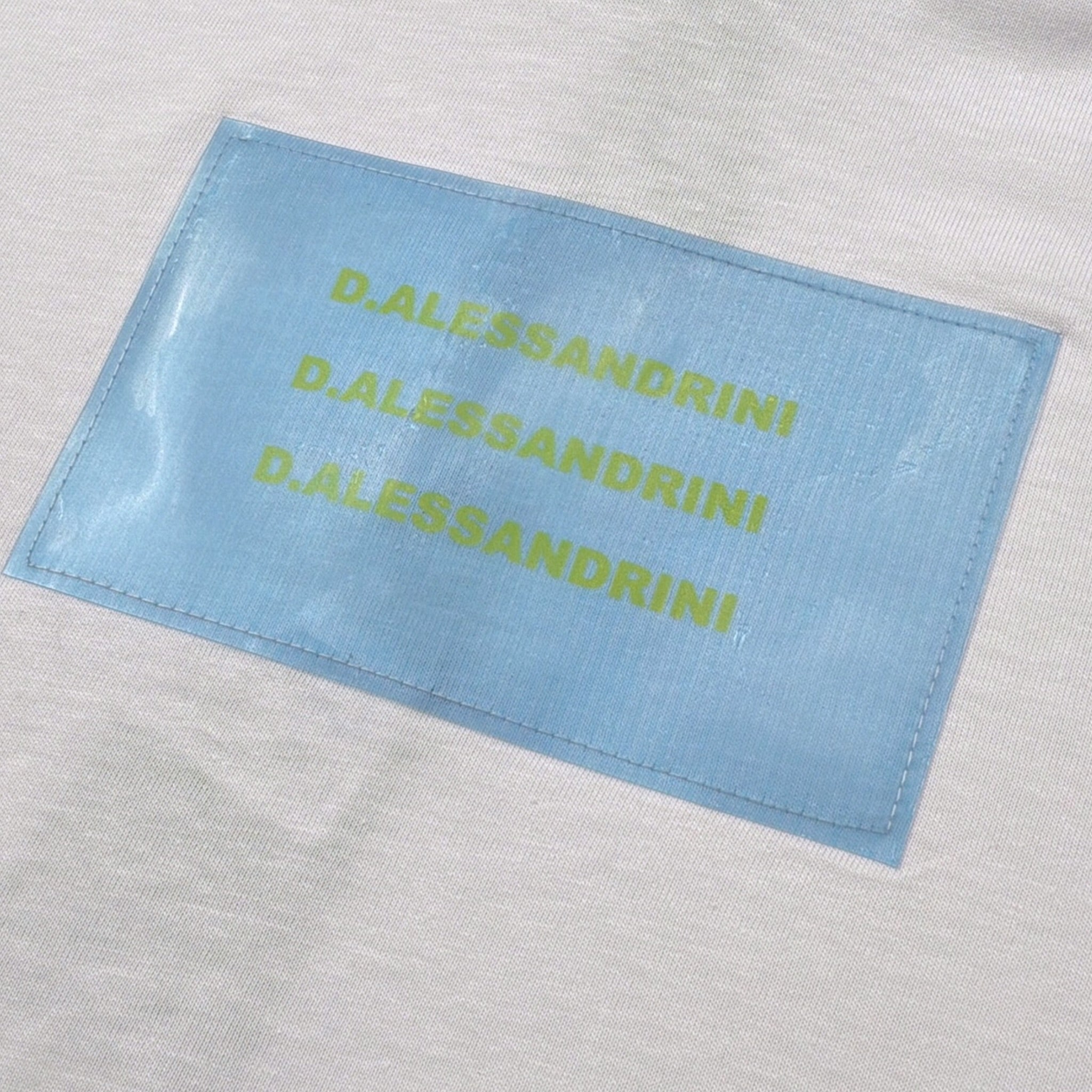 Daniele Alessandrini T-Shirt tinta unita con Stampa Bianco per Bambino 1232MZ00179X BIANCO DANIELE ALESSANDRINI 
