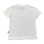Daniele Alessandrini T-Shirt tinta unita con Stampa Bianco per Bambino 1232MZZ00179 BIANCO DANIELE ALESSANDRINI 