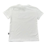 Daniele Alessandrini T-Shirt tinta unita con Stampa Bianco per Bambino 1232MZZ00179 BIANCO DANIELE ALESSANDRINI 