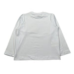 Daniele Alessandrini Shirt Girocollo tinta unita con Stampa Bianco per Bambino 1291M00115 BIANCO DANIELE ALESSANDRINI 