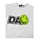 Daniele Alessandrini Shirt Girocollo tinta unita con Stampa Bianco per Bambino 1291M00115 BIANCO DANIELE ALESSANDRINI 