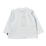 Daniele Alessandrini Shirt tinta unita Girocollo con Stampa Bianco per Neonato 1291M00131N BIANCO DANIELE ALESSANDRINI 