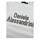 Daniele Alessandrini Shirt Girocollo tinta unita con Stampa Bianco per Neonato 1291M00140 BIANCO DANIELE ALESSANDRINI 