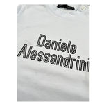 Daniele Alessandrini Shirt Girocollo tinta unita con Stampa Bianco per Neonato 1291M00140 BIANCO DANIELE ALESSANDRINI 