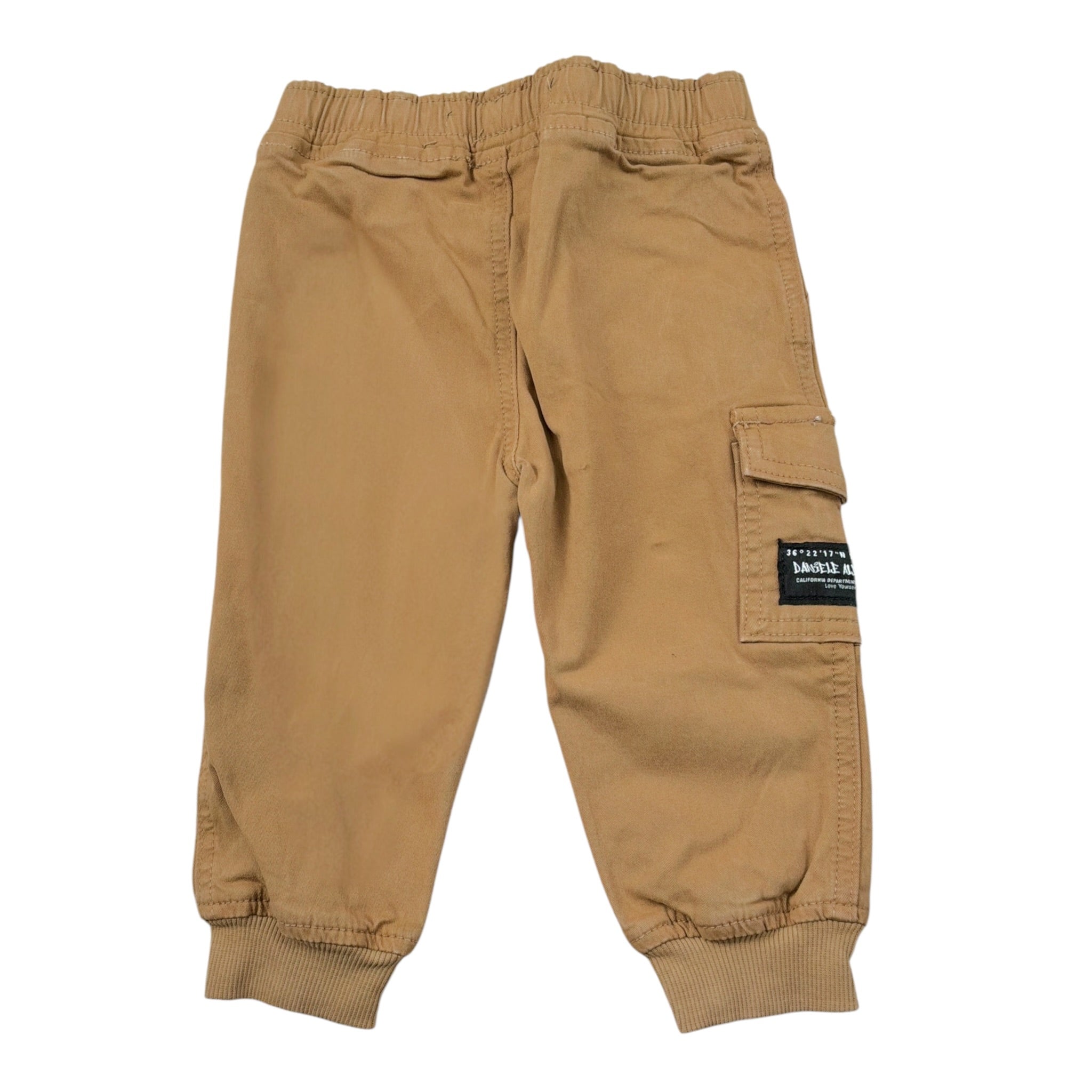 Daniele Alessandrini Pantalone tinta unita con Elastico In Vita Cammello per Neonato 1291P00098 CAMMELLO DANIELE ALESSANDRINI 