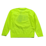 Daniele Alessandrini Maglia tinta unita con Stampa Giallo Fluo per Bambino 1291W00117 GIALLO FLUO DANIELE ALESSANDRINI 