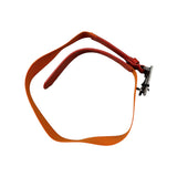 Daniele Alessandrini Cintura tinta unita con Elastico Arancione per Bambino 1295BELT0798 ARANCIONE DANIELE ALESSANDRINI 