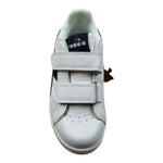 Diadora Sneakers tinta unita con Strappi Bianco per Bambino 101182005 BIANCO DIADORA 