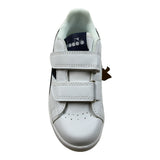 Diadora Sneakers tinta unita con Strappi Bianco per Bambino 101182005 BIANCO DIADORA 