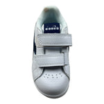 Diadora Sneakers tinta unita con Strappi Bianco per Bambino 10182006 BIANCO DIADORA 