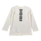 Diadora Shirt Girocollo tinta unita con Logo Panna per Bambino 102182243XXX PANNA DIADORA 