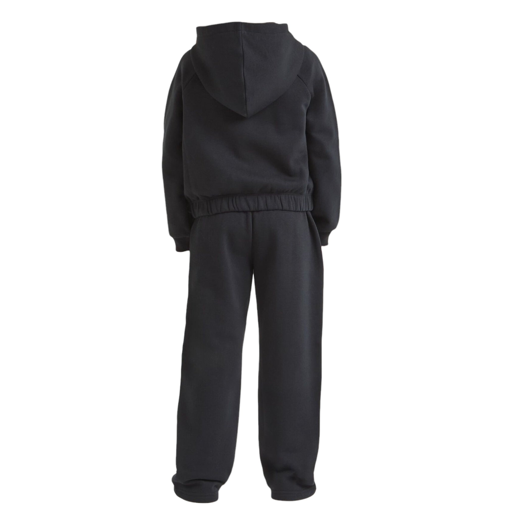 Diadora Completo 2 Pezzi Felpa-Pantalone tinta unita Nero per Bambina 102182247 NERO DIADORA 
