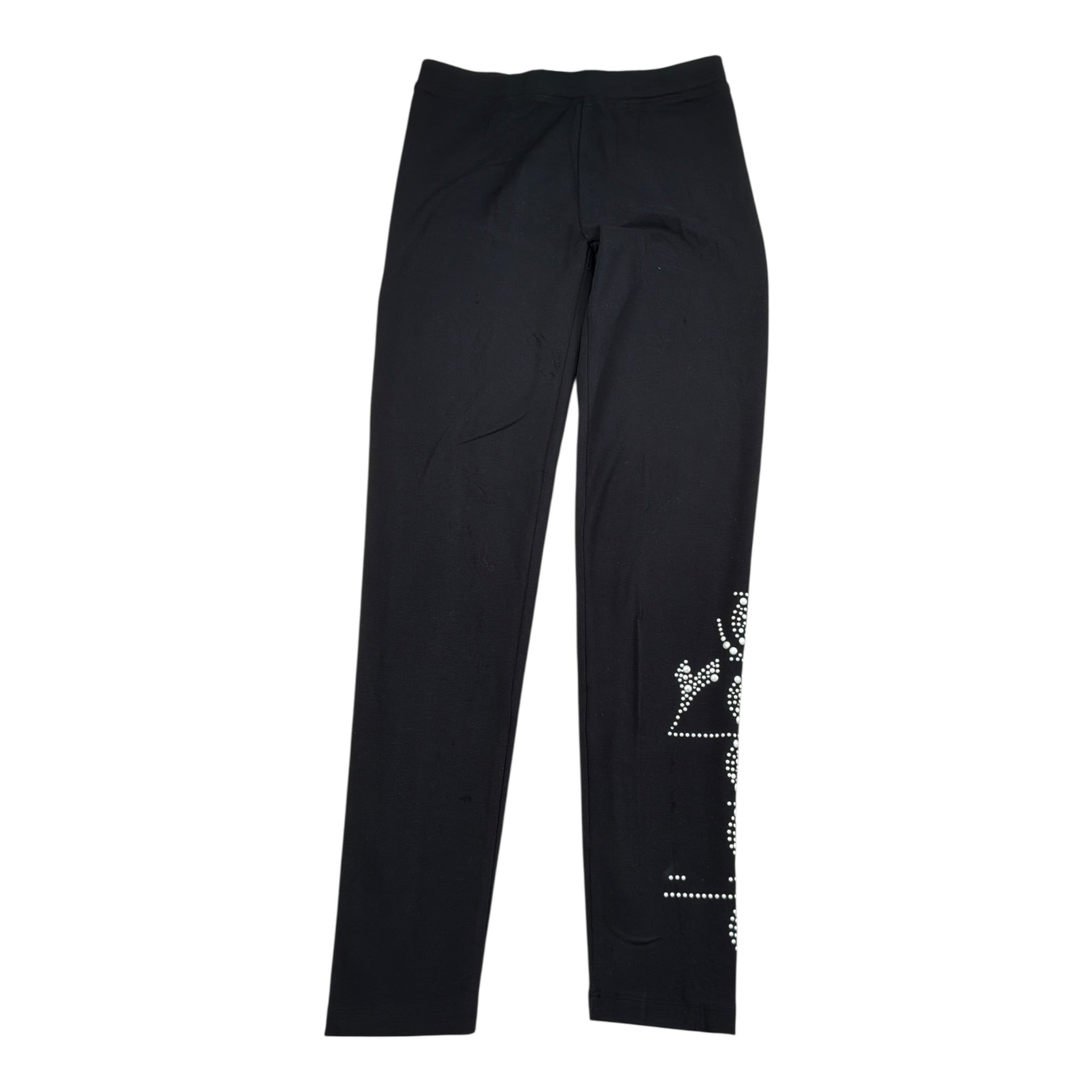 Diadora Leggins tinta unita con Applicazioni Nero per Bambina F5DIJGLG075 NERO DIADORA 