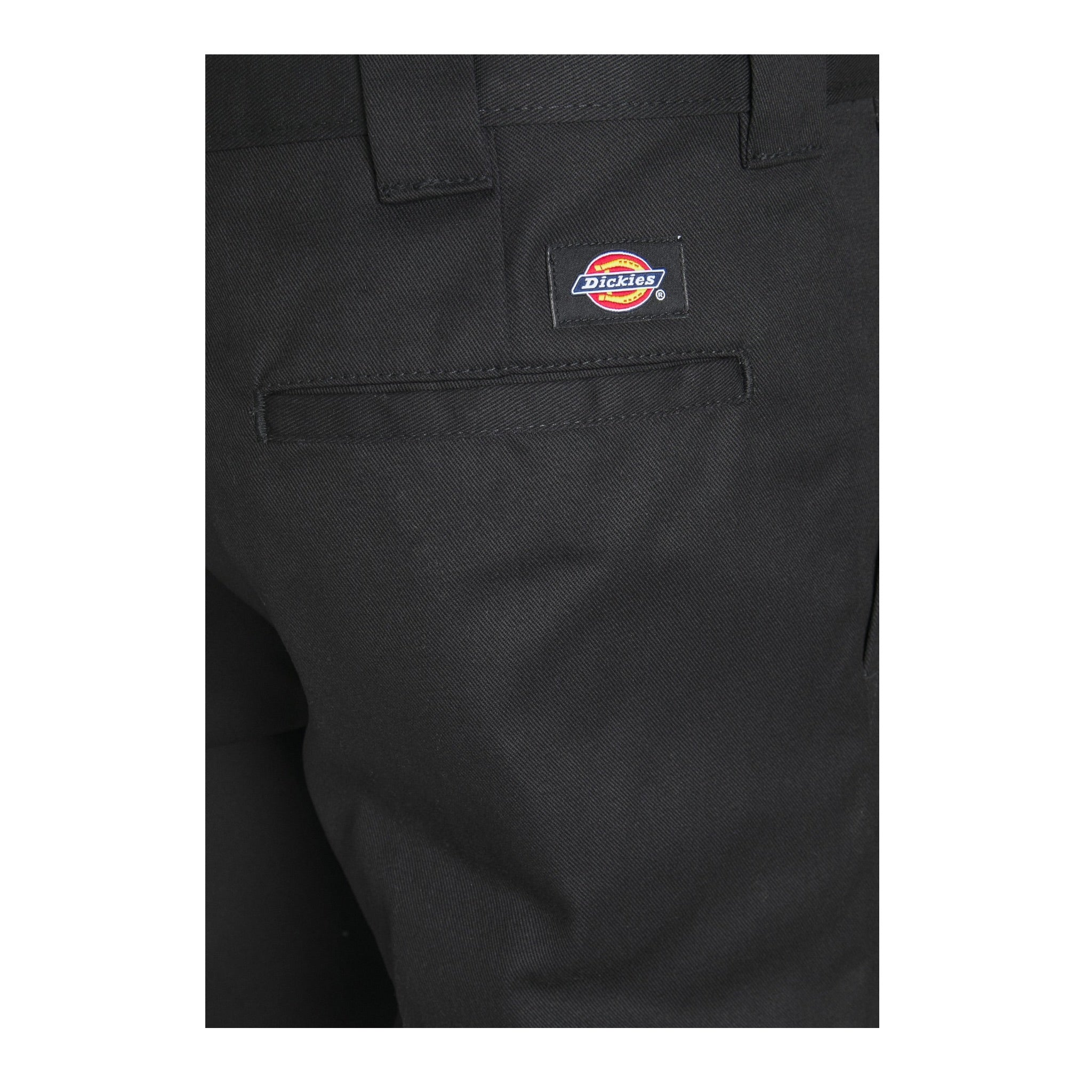 Dickies Pantalone tinta unita con Tasche Nero per Bambino DKDQP874 NERO DICKIES 