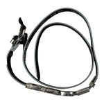 Diesel Cintura tinta unita con Logo Argento per Bambina 00J52H ARGENTO DIESEL 
