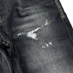 Diesel Jeans tinta unita con Girovita Regolabile Nero per Bambino FEIHEI NERO DIESEL 
