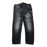Diesel Jeans tinta unita con Girovita Regolabile Nero per Bambino FEIHEI NERO DIESEL 