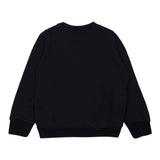 Diesel Felpa tinta unita con Brillantini Nero per Bambina J01952 NERO DIESEL 