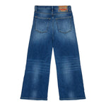 Diesel Jeans tinta unita con Girovita Regolabile Blu per Bambina J02323 BLU DIESEL 
