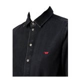 Diesel Abito tinta unita In Denim Nero per Bambina J02350X NERO DIESEL 