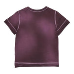 Diesel T-Shirt tinta unita con Stampa Viola per Bambina J02381 VIOLA DIESEL 