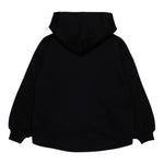 Diesel Felpa tinta unita con Cappuccio E Zip Nero per Bambino J02386 NERO DIESEL 