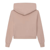 Diesel Felpa tinta unita con Cappuccio E Stampa Rosa per Bambina J02416XXX ROSA DIESEL 