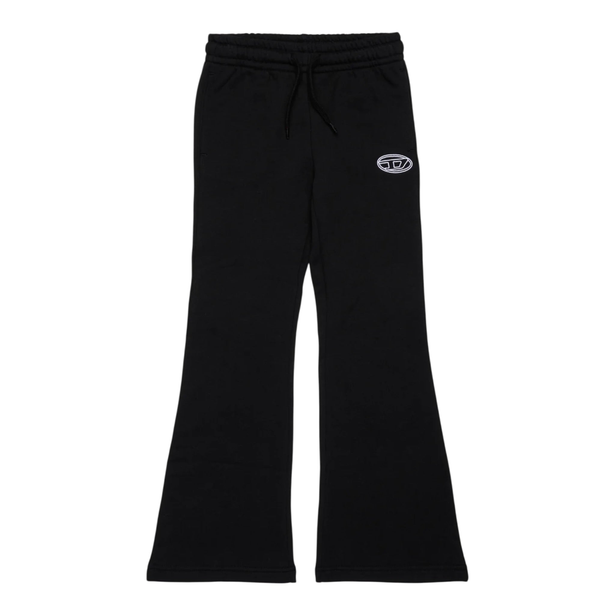 Diesel Pantalone Tuta Modello A Zampa Nero per Bambina J02419X NERO DIESEL 