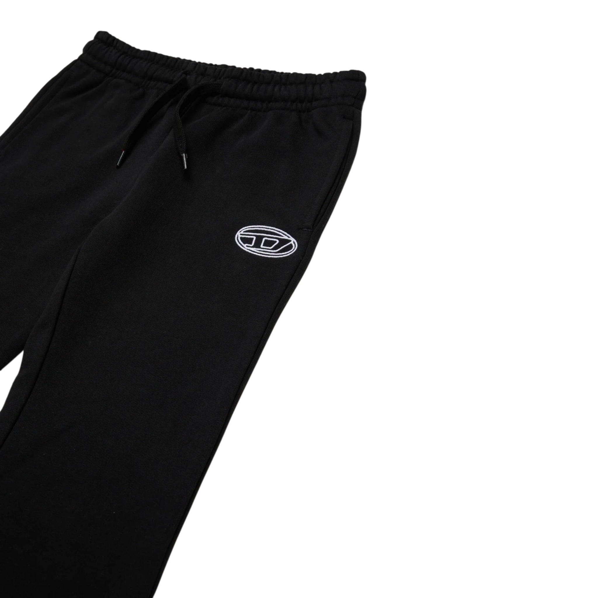 Diesel Pantalone Tuta Modello A Zampa Nero per Bambina J02419X NERO DIESEL 
