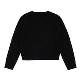 Diesel Maglia tinta unita con Logo Nero per Bambina J02435 NERO DIESEL 