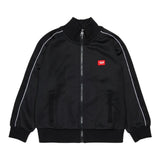 Diesel Felpa con Zip tinta unita con Logo Nero per Bambino J02490 NERO DIESEL 